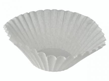 Filterposer sk&aring;lfilter hvid 250/84-90mm 250stk/pak