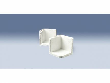 Polystyrolhj&oslash;rner 10mm lige 72x72x72mm