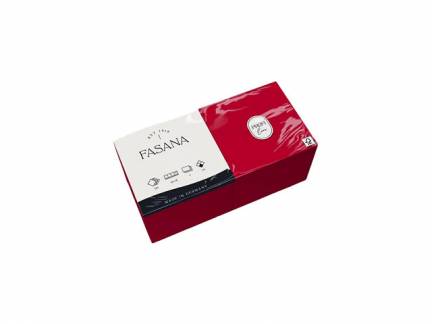 Servietter Fasana 1/4 fold 3-lags r&oslash;d 24cm 4x250stk
