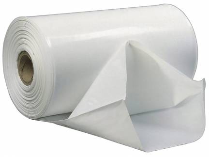 Plastikr&oslash;rfilm hvid 600x0,10mmx300m