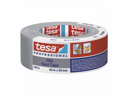 Tape tesa l&aelig;rred gr&aring; 48mmx50m 4613 Duct tape 180