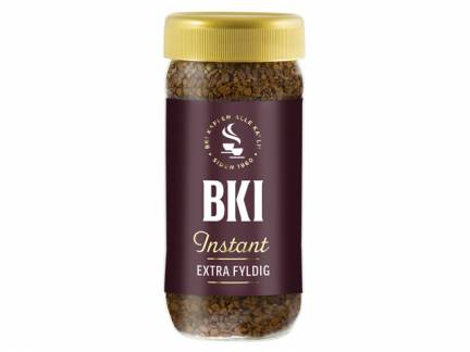 Kaffe BKI Extra Instant 100g/glas enkelt enhed