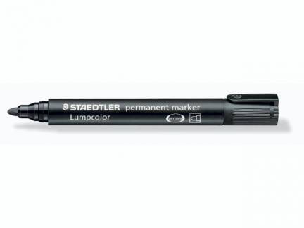 Marker STAEDTLER Lumocolor 352 permanent sort 2mm 352-9