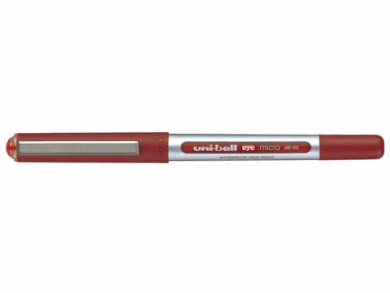 Rollerpen Uni-ball rød 0,2mm UB-150 Eye Micro