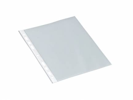 Plastlommer Bantex A4 0,11mm &aring;ben top 100stk/pak