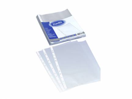 Plastlomme Bantex A4 0,04mm pr&aelig;get 100stk/pak