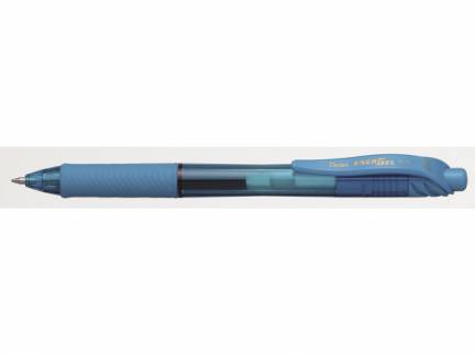 Rollerpen Pentel EnerGelX lysbl&aring; 0,7mm BL107