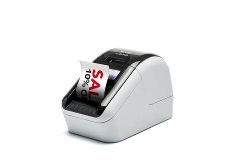 Labelprinter Brother QL-820NW m/netkort og Wi-Fi