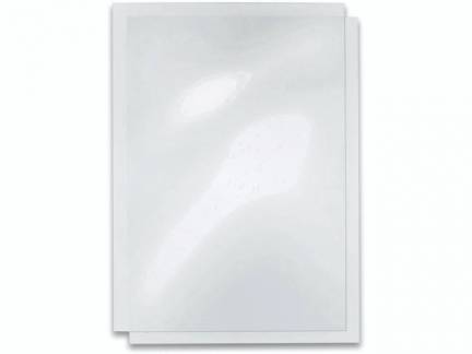 Plastforside t/indbinding Fellowes PP 0,28mm frosted 100stk