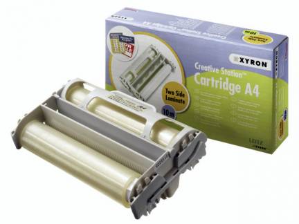 Refill A4 t/Creative Station Xyron 2-sidet laminat 10m