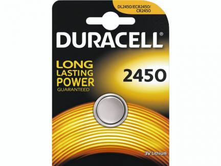 Batteri Duracell Electronics CR2450 Lithium 1stk/pak