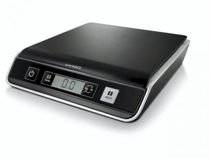 Brevv&aelig;gt 5kg DYMO M5 sort med USB