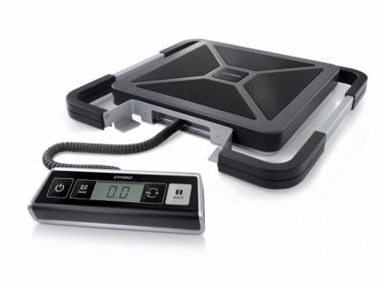 Pakkev&aelig;gt 100kg DYMO S100 sort med USB