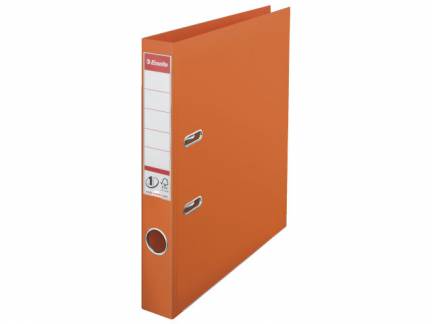 Brevordner Esselte orange A4 smal No. 1 Power