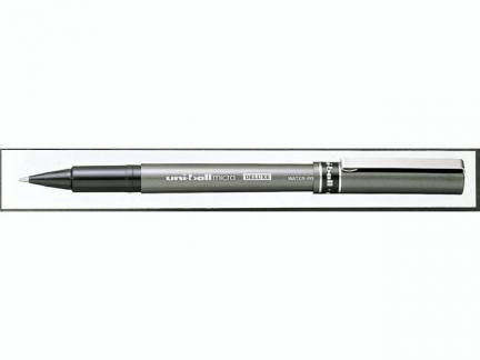 Rollerpen Uni-ball sort 0,2mm UB-155 DeLuxe Micro