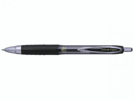 Rollerpen Uni-ball Signo micro UMN-207 m/klik 0,5mm sort