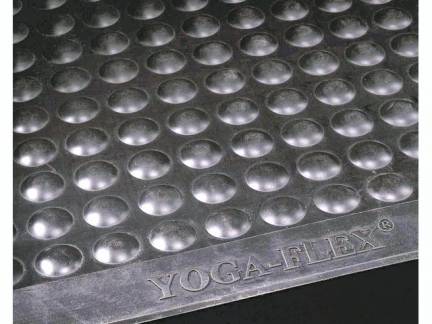 M&aring;tte aflastning Yoga Flex 60x90cm 13mm sort naturgummi
