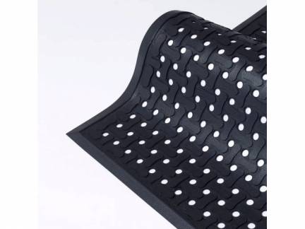 M&aring;tte Comfort Flow 56x85cm 12mm sort