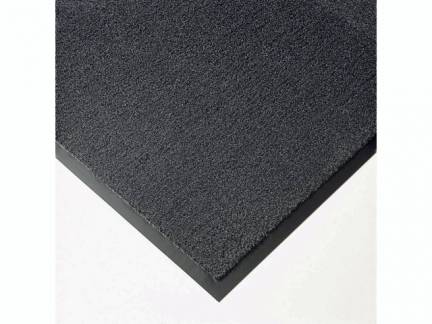 T&oslash;rrem&aring;tte Solett gr&aring; 90x150cm 8mm m/kantliste PP/vinyl