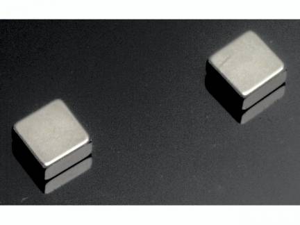 Magnet t/glastavle st&aring;l Super Strong firkantet 6stk/pk