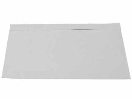 F&oslash;lgeseddellommer 165x122mm uden tryk 1000stk/kar selvkl.