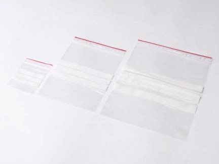 Lynl&aring;spose 200x300mm T-74 m/skrivefelt 1000stk/pak