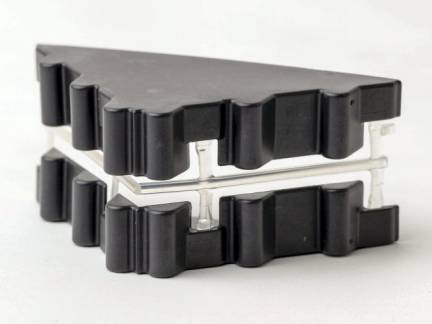 Hj&oslash;rnebeskytt. plast 4-sidet variable 38-70mm 360stk/kar