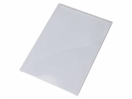 Magnetlomme A4 &aring;ben top 4cm dyb 10stk/pak
