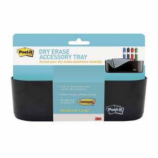 Tilbeh&oslash;rsbakke Post-it sort m/kl&aelig;b Dry Erase Accessory Tray
