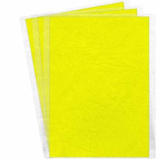 Kartonforside Fellowes A4 250g gul Delta leatherboard 100stk