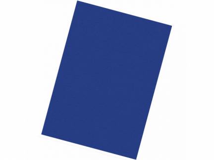 Kartonforside Fellowes A4 250g bl&aring; Linen Texture 100stk/pak