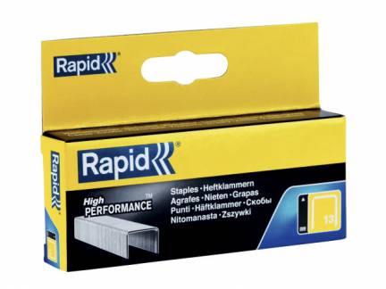 H&aelig;fteklammer Rapid Tools 13/14 galvaniserede 2500stk/pak