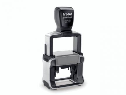 Stempel Trodat Professional 4.0 5200X komplet inkl. kliche 40x23mm