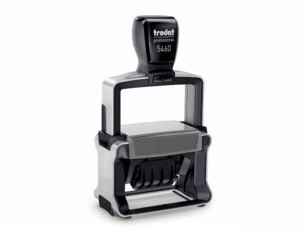 Datostempel Trodat Professional 4.0 5460X komplet inkl. kliche 55x32mm