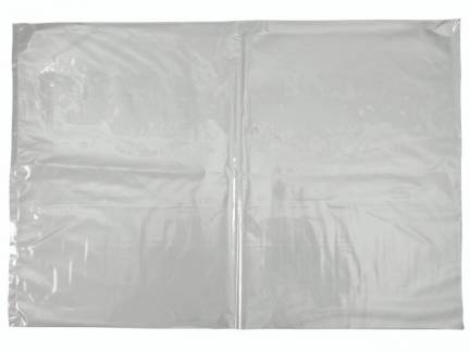Plastpose klar &oslash;konomi LDPE uden foldning 400x600x0,050mm 20,5L 500stk/kar