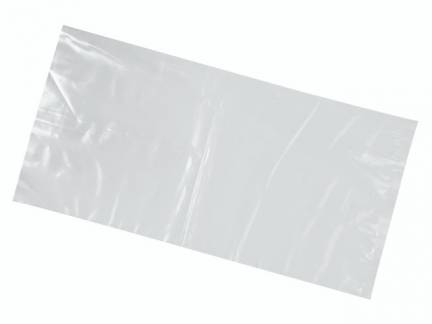 Plastpose klar &oslash;konomi LDPE uden foldning 200x400x0,050mm 4L 500stk/kar