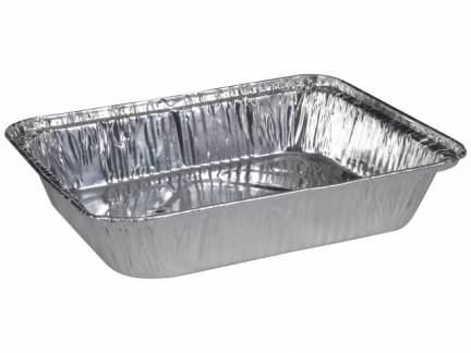 Gastro bakke 1/2 Cater-Line aluminium 360cl 10stk/pak m/rullekant