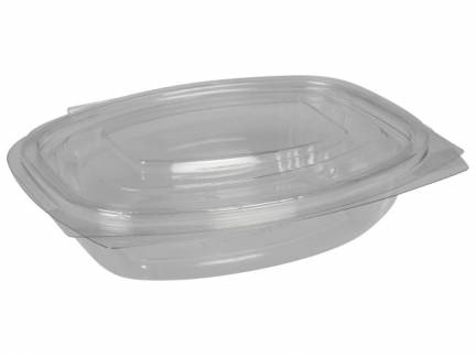 Salatb&aelig;ger m/h&aelig;ngslet l&aring;g oval 250ml klar A-PET 50stk/pak