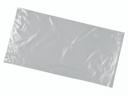 Plastpose klar &oslash;konomi LDPE u/foldning 180x360x0,025mm 3l 1000stk/kar