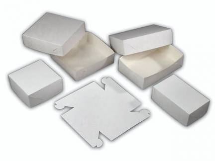 Kage&aelig;ske nr. 1 h&oslash;j 150x150x80mm 250stk/pak