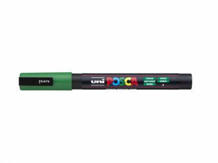 Paint marker Uni Posca PC-3M grøn 0,9-1,3mm