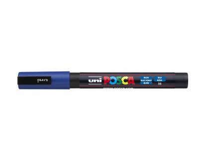 Paint marker Uni Posca PC-3M blå 0,9-1,3mm