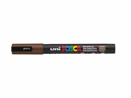 Paint marker Uni Posca PC-3M brun 0,9-1,3mm