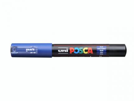 Paint marker Uni Posca PC-1M blue/blå 0,7mm