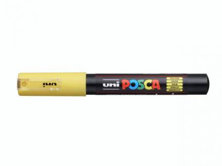 Paint marker Uni Posca PC-1M yellow/gul 0,7mm 