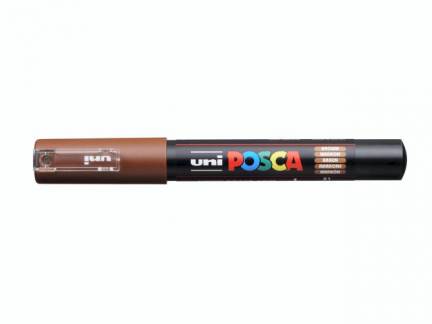 Paint marker Uni Posca PC-1M brun 0,7mm 