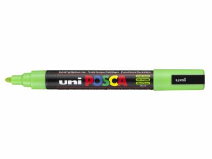 Paint marker Uni Posca PC-5M apple green/grøn 1,8-2,5mm 