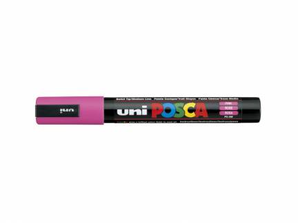 Paint marker Uni Posca PC-5M pink 1,8-2,5mm