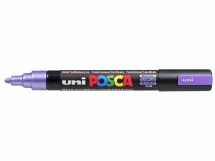 Paint marker Uni Posca PC-5M brilliant violet 1,8-2,5mm