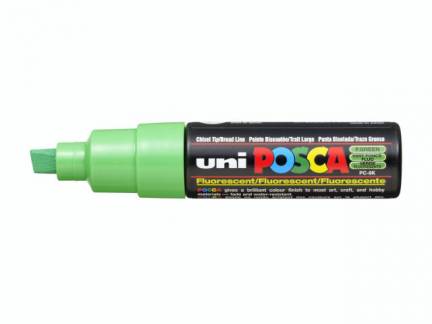 Paint marker Uni Posca PC-8K fluo grøn 8mm 